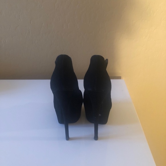 Suede platform booties - Picture 6 of 6